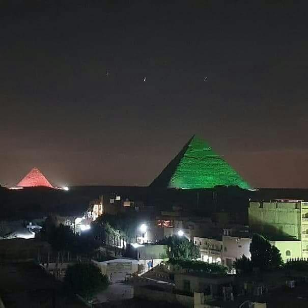 Maged Pyramids View Inn Kafret el-Gabal Kültér fotó