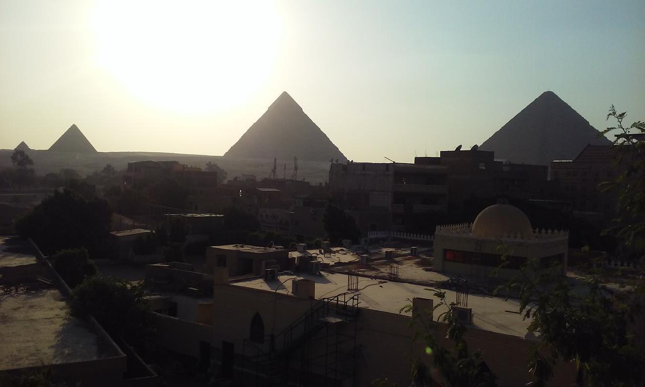 Maged Pyramids View Inn Kafret el-Gabal Kültér fotó