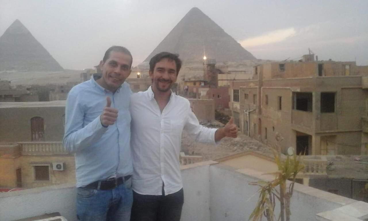 Maged Pyramids View Inn Kafret el-Gabal Kültér fotó