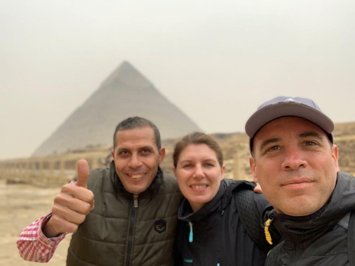Maged Pyramids View Inn Kafret el-Gabal Kültér fotó