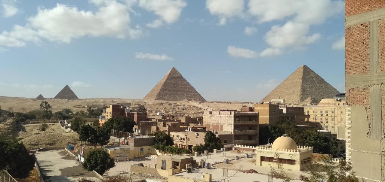 Maged Pyramids View Inn Kafret el-Gabal Kültér fotó